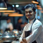 Hospitality student at hotel management institute in Thane